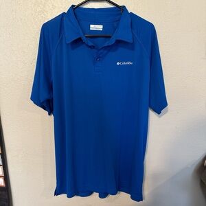 Columbia Men's Vibrant Blue Polo
